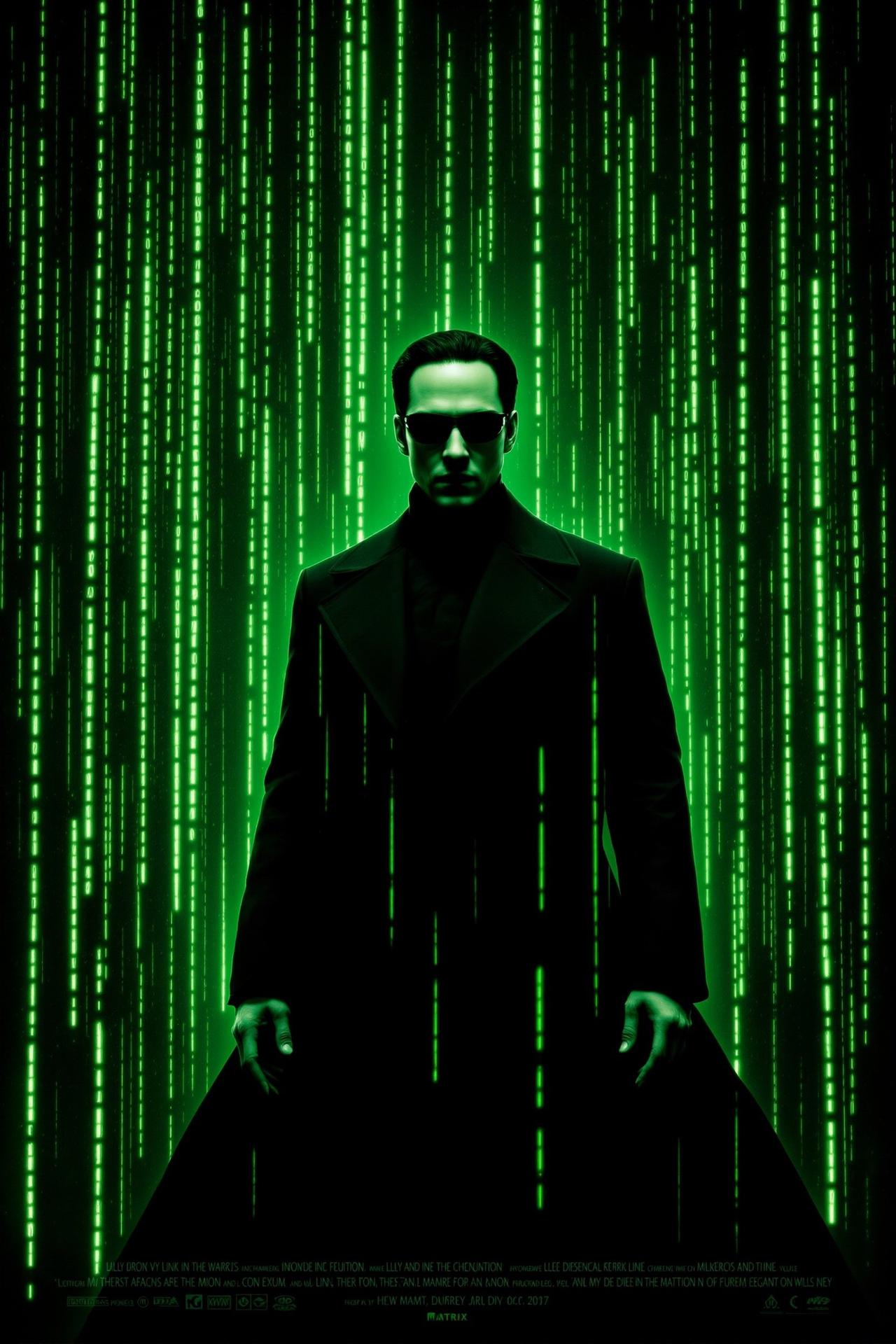 黑客帝国 (The Matrix) - 红桃影视高分推荐影视作品海报